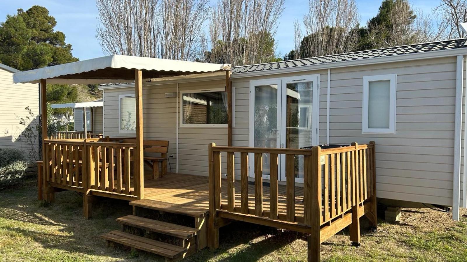 Mobil-Home - Narbonne-Plage - Clim, Tv Luaran gambar